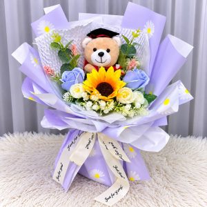 AFG27– Little Sunshine Bear ~ Soap & Artificial Flower 仿真&香皂花